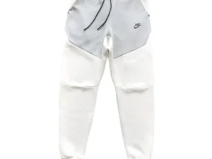 NIKE TECH FLEECE PANTS x GREY/WHITE