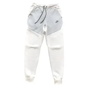 NIKE TECH FLEECE PANTS x GREY/WHITE