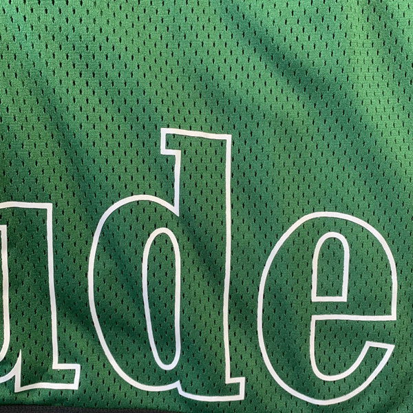 RHUDE RH LOGO SHORTS GREEN