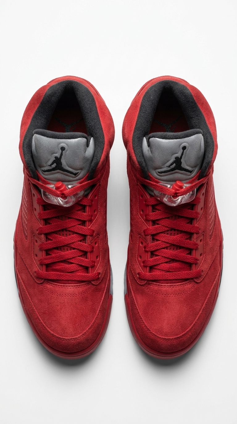 JORDAN 5 RETRO x RED SUEDE