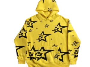 SP5DER 5STAR HOODIE YELLOW
