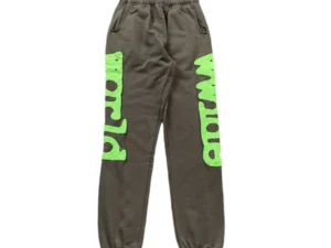 SP5DER BELUGA SWEATPANTS SLATE GREY/GREEN