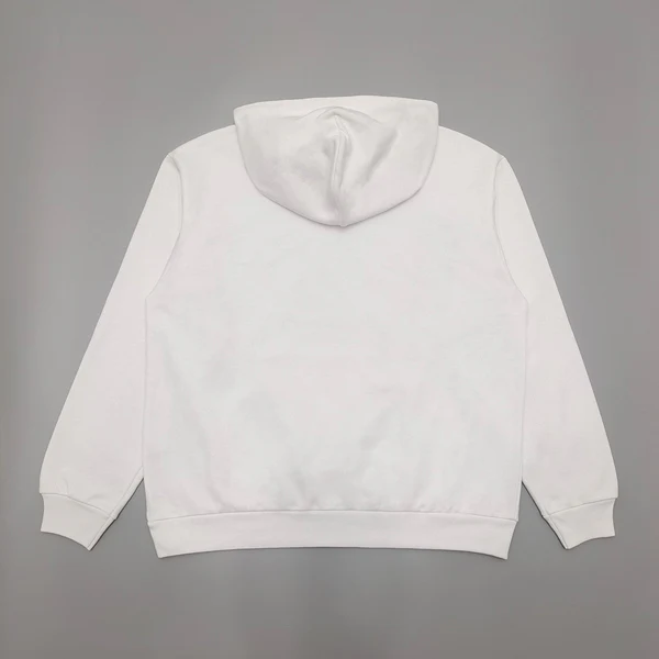 SP5DER OG RHINESTONE LOGO HOODIE WHITE