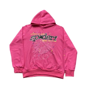 SP5DER P*NK HOODIE PINK