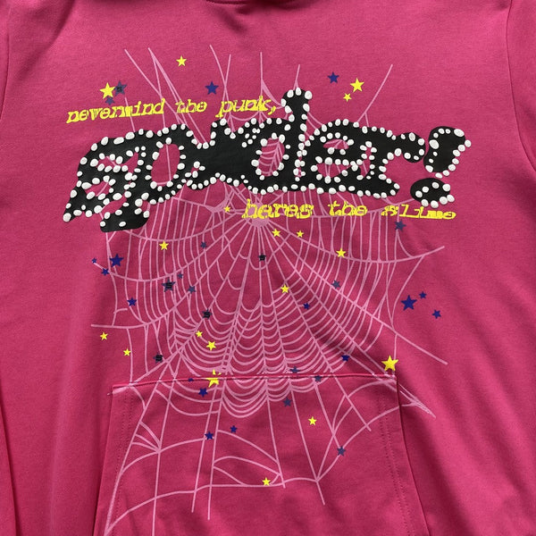 SP5DER P*NK HOODIE PINK