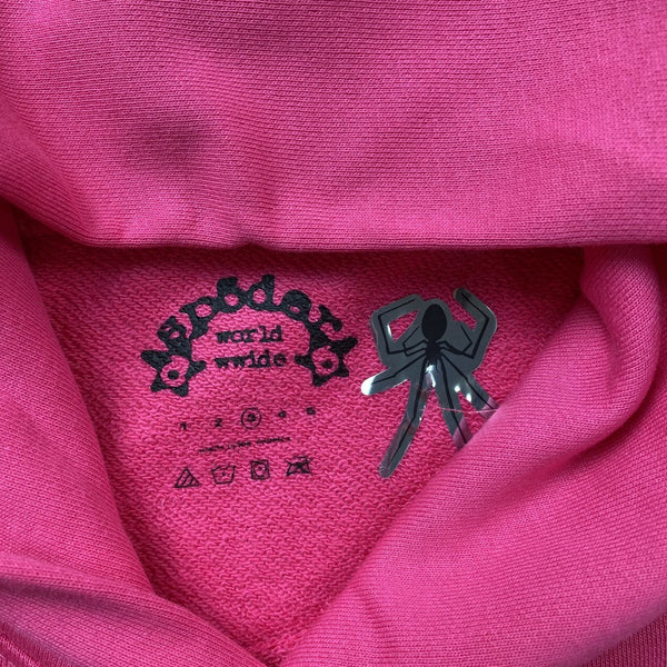 SP5DER P*NK HOODIE PINK