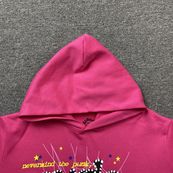 SP5DER P*NK HOODIE PINK