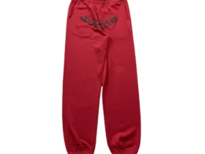 SP5DER VVS SWEATPANTS RED