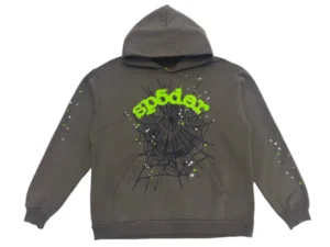 SP5DER WAIT WEB HOODIE SLATE GREY