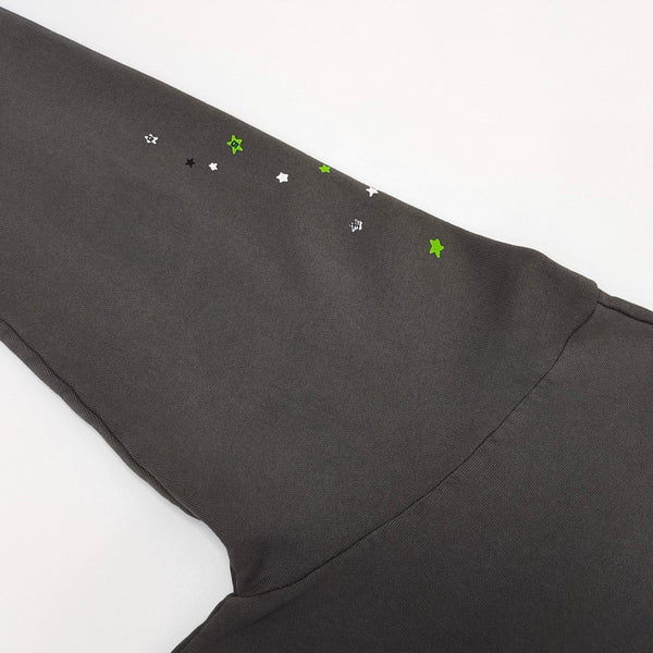 SP5DER WAIT WEB HOODIE SLATE GREY