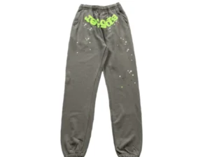 SP5DER WAIT WEB SWEATPANTS SLATE GREY