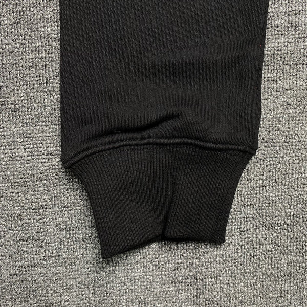 SP5DER x METRO BOOMIN HEROS AND VILLAINS HOODIE BLACK