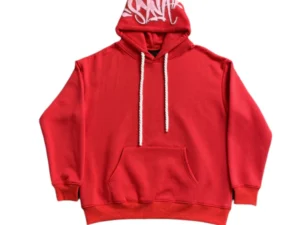 SYNA WORLD HOOD LOGO HOODIE RED