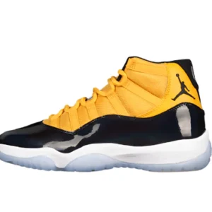 AIR JORDAN 11 RETRO BLACK/YELLOW/WHITE
