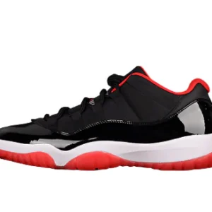 AIR JORDAN 11 RETRO LOW BRED BLACK/TRUE RED/WHITE