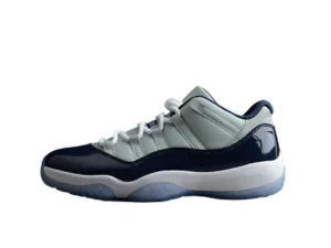 AIR JORDAN 11 RETRO LOW GEORGETOWN GREY MIST/WHITE-MIDNIGHT NAVY