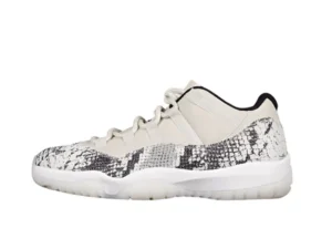 AIR JORDAN 11 RETRO LOW LIGHT BONE/UNIVERSITY RED-SAIL-BLACK