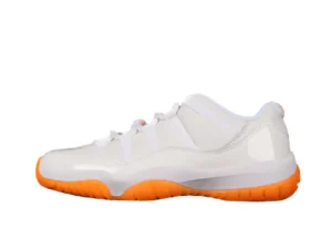 AIR JORDAN 11 RETRO LOW WHITE/BRIGHT CITRUS