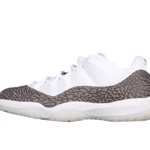AIR JORDAN 11 RETRO LOW WHITE/UNIVERSITY BLUE
