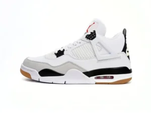 Air Jordan 4 White Black
