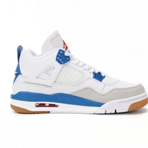 Air Jordan 4 White Blue