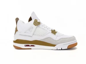 Air Jordan 4 White Brown