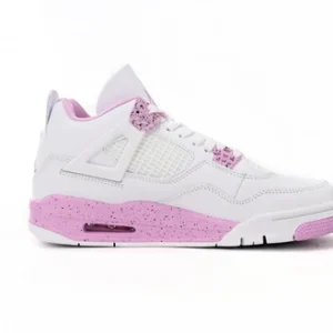 Air Jordan 4 White Pink