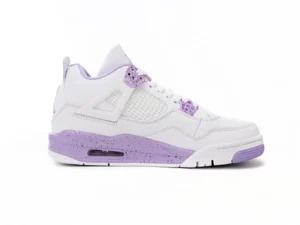 Air Jordan 4 White Purple