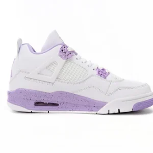 Air Jordan 4 White Purple