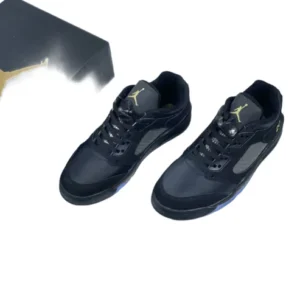 Air Jordan 5 Low "Black Metallic"