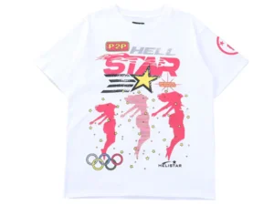 Hellstar "Path To Paradise" White T-Shirts