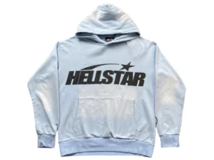 Hellstar "Records" Sky Blue Hoodie