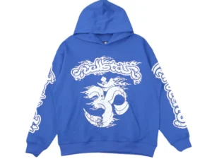Hellstar "Sports" Blue Hoodie