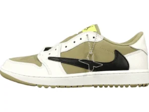 JORDAN 1 LOW GOLF x TRAVIS SCOTT NEUTRAL OLIVE