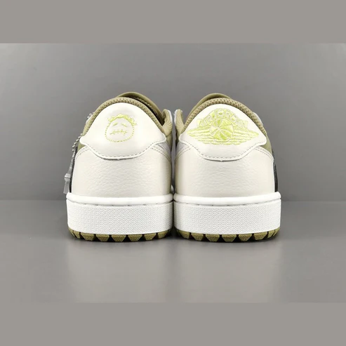 JORDAN 1 LOW GOLF x TRAVIS SCOTT NEUTRAL OLIVE