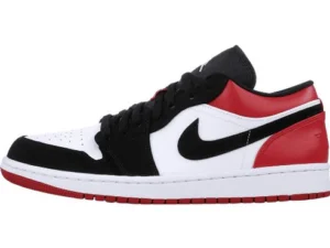 JORDAN 1 LOW x BRED TOE