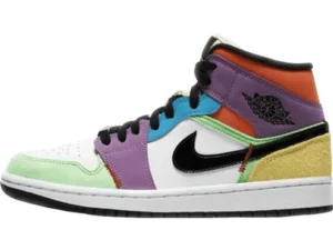 JORDAN 1 MID SE x MULTI-COLOR