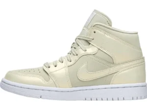 JORDAN 1 MID x GOOSE FEATHER YELLOW