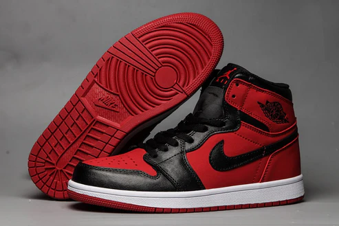 JORDAN 1 MID x GYM RED BLACK