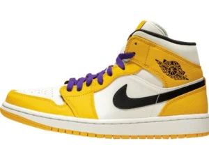 JORDAN 1 MID x SE LAKERS