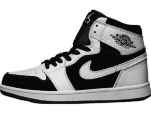 JORDAN 1 MID x WHITE BLACK