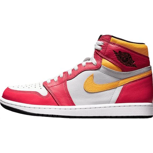 JORDAN 1 RETRO HIGH OG x LIGHT FUSION RED