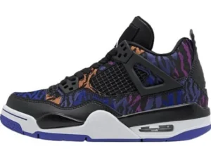 JORDAN 4 x BLACK RUSH VIOLET