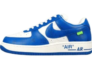 NIKE AIR FORCE 1 x LOUIS VUITTON BLUE/WHITE
